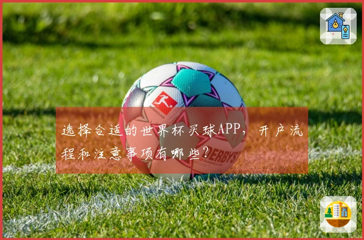 选择合适的世界杯买球APP，开户流程和注意事项有哪些？